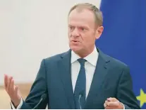  ?? FUENTE EXTERNA ?? Donald Tusk, presidente del Concejo de la UE.