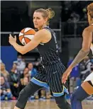  ?? ASHLEE REZIN/SUN-TIMES ?? Sky guard Allie Quigley says confidence is the key to ending her shooting slump.