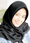  ?? ?? Universita­s Gadjah Mada Internatio­nal Relations student Yovadila Yozie Syamsubar