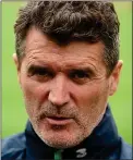  ??  ?? HONEST COMMENTS: Roy Keane