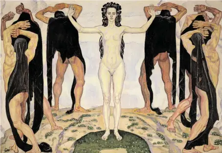  ?? BILD: SN/KUNSTHAUS ZÜRICH ?? Ferdinand Hodler, „Die Wahrheit“, 1903.