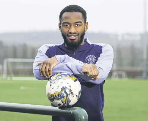  ?? ?? Myziane Maolida is hoping to continue his good form when Hibs take on Ross County in Dingwall in the Premiershi­p this evening