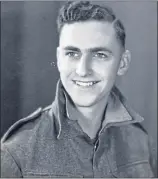  ??  ?? Sergeant John Mcowan as a young soldier