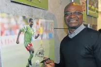  ?? Picture: GETTY IMAGES ?? PRAISEWORT­HY STAR: Roger Milla, the Cameroon legend, still feels he was hard done by in the internatio­nal media after his strikes