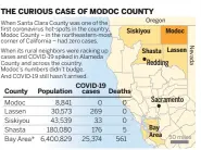  ?? BAY AREA NEWS GROUP ?? *Alameda County, Contra Costa County, Santa Clara County, San Francisco County and San Mateo County Population estimates, July 1, 2019; Coronaviru­s data current as of July 10 Sources: U.S. Census Bureau, California Department of Public Health,