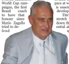  ?? *(AFP) ?? Brazil’s coach Tite on arrival at the Hamad Internatio­nal Airport in Doha on November 19, 2022,