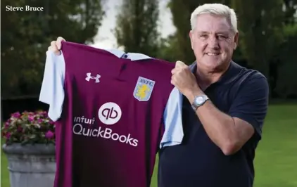  ??  ?? Steve Bruce