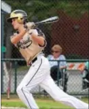  ?? GREGG SLABODA — TRENTONIAN FILE PHOTO ?? Hopewell Post 339’s Andy Blake batted 3-for-4on Thursday against Delaware.