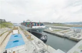  ??  ?? CH2M managed the expansion of the Panama Canal, a $5.25 billion project that was completed in 2016.