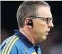  ??  ?? PROUD Gerry O’connor praised his Clare players