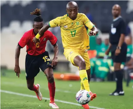  ?? /Gallo Images ?? All eyes will be on striker Zakhele Lepasa to mesmerise Mali’s defence in South Africa’s opening Africa Cup of Nations match in Korhogo, Ivory Coast, on Tuesday.