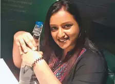  ?? ANI ?? Swapna, a one-time UAE resident and ‘IT consultant’ with the Kerala government, is on the run after being accused in the gold smuggling scandal involving the UAE consulate.