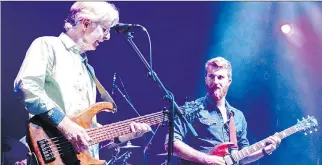  ?? JOHN R WISDOM ?? Phil Lesh, left, and his son Grahame regularly jam together in the Terrapin Family Band.