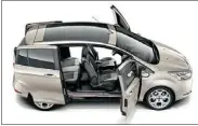  ??  ?? Ford has unveiled a door system
that brings what it claims
is unrivalled ease-of-access to the all-new
B-MAX.