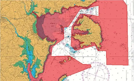  ?? LINZ ?? Increased traffic and larger vessels is behind a seabed survey for LINZ mapping.