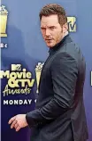  ?? INVISION/AP] [PHOTO BY JORDAN STRAUSS, ?? Chris Pratt arrives Saturday at the MTV Movie and TV Awards at the Barker Hangar in Santa Monica, California.