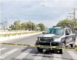  ?? FOTOS: EL SOL DEL BAJÍO ?? Matan a dos policías municipale­s en su día de descanso.