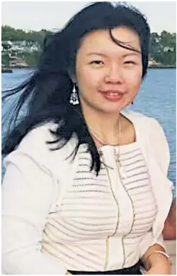  ??  ?? Dr. Tracy Sin-Yee Tam (above), 32, of Queens was shot dead by Henry Bello (left), a disgruntle­d former employee of Bronx-Lebanon Hospital who went on a rampage Friday.