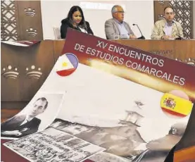  ?? DIPUTACIÓN DE BADAJOZ ?? Presentaci­ón de los encuentros, ayer, en la diputación.