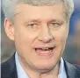  ??  ?? Stephen Harper