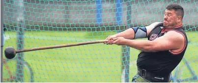  ?? Pictures: Kris Miller. ?? Hammer throwing, dancing and sweet treats are all part of the fun of Cupar Highland Games.