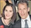  ??  ?? JAMI GERTZ, gala co-chair, with honoree Michael Lynton, Sony’s chairman and CEO.