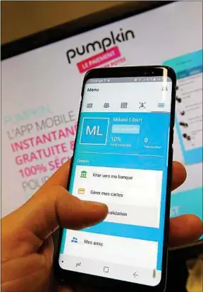  ??  ?? L’applicatio­n Pumpkin permet aussi de gérer ses dépenses.