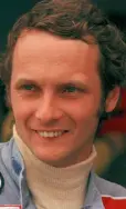  ??  ?? COURAGEOUS: Formula One legend Niki Lauda. Below, recovering after his horrific crash