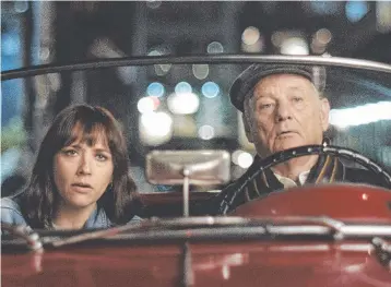  ??  ?? Bill Murray and Rashida Jones play father and daughter in On The Rocks.