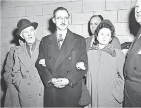  ?? 1951 PHOTO BY AP ?? Julius and Ethel Rosenberg were executed as Soviet spies.