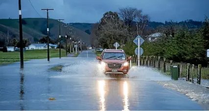  ?? BRADEN FASTIER/STUFF ?? Flooding in Tasman last month. Effective communicat­ion to raise awareness of the scale of a disaster can even save lives, writes Daniel Laufer.