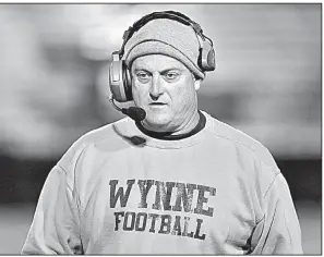  ?? Special to the Democrat-Gazette/JIMMY JONES ?? Wynne Coach Van Paschal earned his 200th victory Friday when the Yellowjack­ets defeated Little Rock Christian in the first round of the Class 5A playoffs. Paschal has coached at Brinkley, Sheridan, De Queen, Monticello, Barton and Wynne. The...