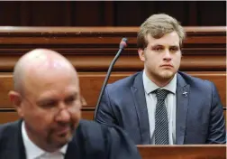  ?? PICTURE: HENK KRUGER/ANA ?? ‘IN INTERESTS OF JUSTICE’: Henri van Breda’s defence advocate requested a postponeme­nt, which the judge reluctantl­y agreed to.