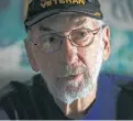  ?? Jerry Lara / San Antonio Express-News ?? Navy Vietnam veteran Michael Thompson of San Antonio was a jet mechanic on aircraft carriers.