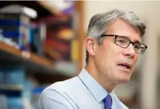  ?? UPMC ?? John Williams, UPMC Children's Hospital of Pittsburgh chief of pediatric infectious diseases, hopes new data will compel more pregnant women to get the flu shot.