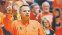  ?? Karl Gehring, Denver Post file ?? Former Colorado State coach Larry Eustachy’s style has worked for many coaches in the past, but it may not be appropriat­e for the modern era.