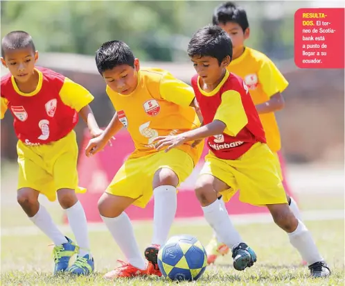  ??  ?? El torneo de Scotiabank está a punto de llegar a su ecuador.