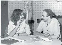  ?? ARCHIVO CLARÍN ?? Sueño de una noche de Belgrano (1984), con la conducción de Jorge Dorio y Martín Caparrós.