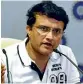  ??  ?? Sourav Ganguly