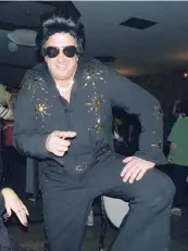  ?? —photo Vicky Charbonnea­u ?? Même Elvis Presley était de la partie et assurait son rôle de tombeur de femmes.