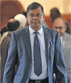  ??  ?? NFP’s leader Biman Prasad