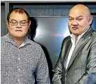  ??  ?? John, left, and Michael Chow bought commercial property management company Stonewood Group in 2016.