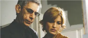  ?? NBC ?? What if SVU, starring Richard Belzer and Mariska Hargitay, portrayed a realistic rate of solving rape cases?