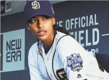  ?? Tommy Garcia / Fox ?? Kylie Bunbury plays Ginny Baker, who becomes the first female player in the major leagues in “Pitch.”