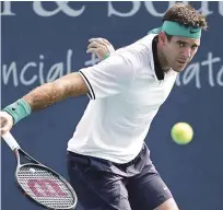  ?? LISTÍN DIARIO ?? Juan Martín del Potro este grand slam. espera estar recuperado para el inicio de