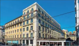  ??  ?? O Hotel Pestana CR7 localiza-se na Baixa de Lisboa
