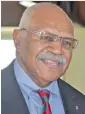  ??  ?? SODELPA leader Sitiveni Rabuka