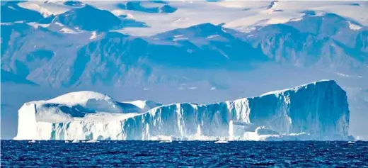  ?? OLIVIER MORIN/AFP ?? More than 1,000 billion tonnes of ice have been lost in the past four decades and not been accounted for, one study found. The INTERACT research stations in the Arctic are key to keeping track of such trends.