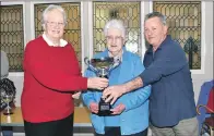  ?? 06_a12invbowl­s03 ?? Doubles’ champions Marjorie MacQuarrie and Norrie Campbell.