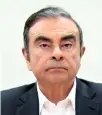  ??  ?? Carlos Ghosn